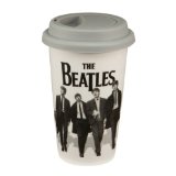 THE BEATLES　ビートルズ　ダブルウォールセラミックタンブラー　Vandor6576【コップ　マグカップ　保温　陶器　グッズ　輸入】