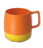 DINEX ダイネックス 保冷保温マグカップ オレンジ/イエロー