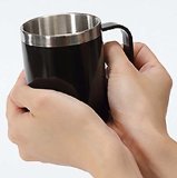フタ付き保冷・保温ステンレスマグカップ